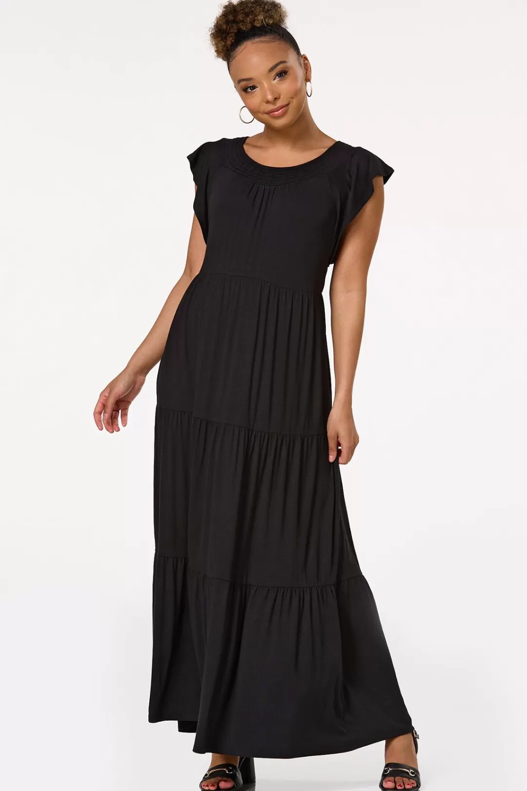 Cato Dresses | Tiered Maxi Dress