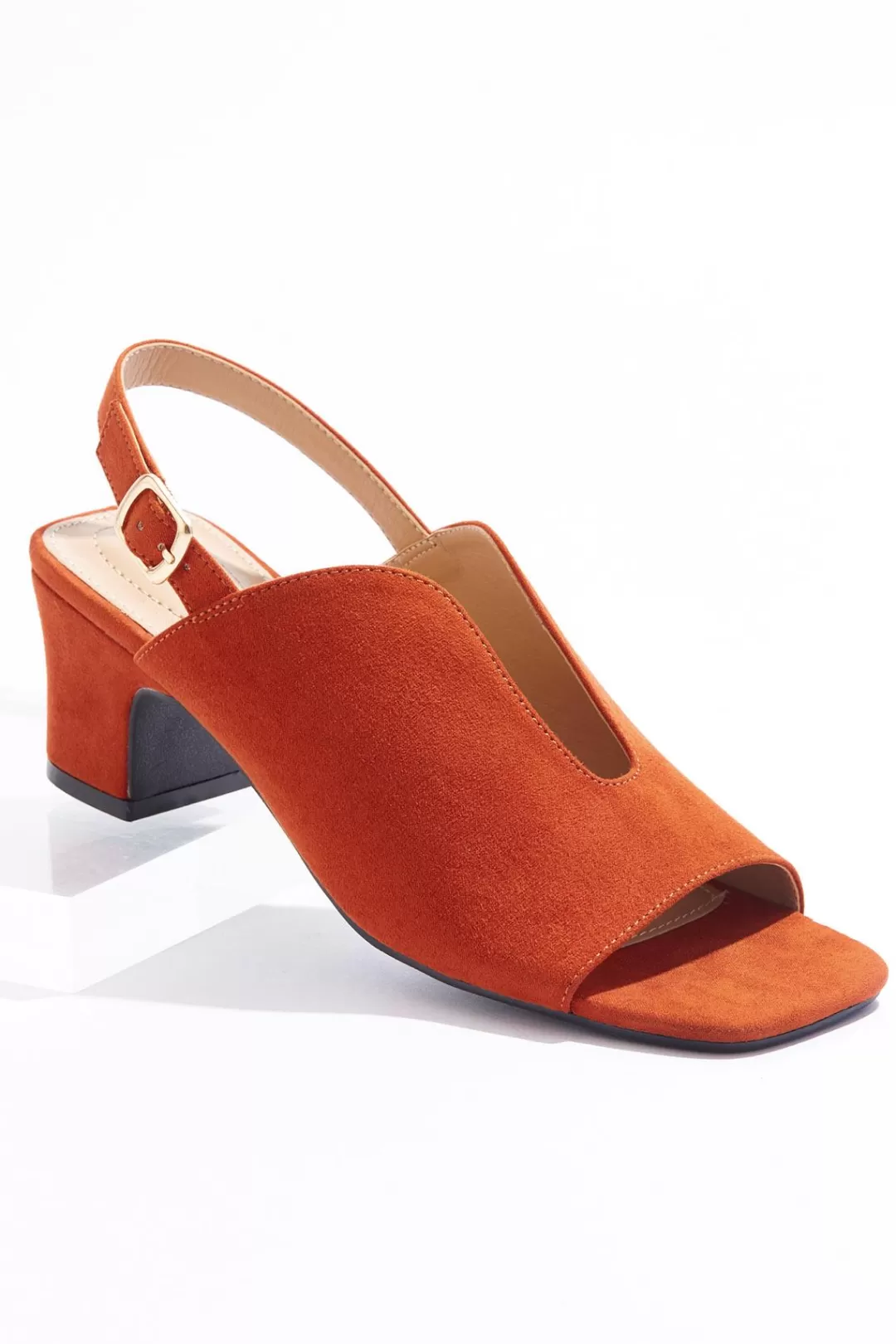 Cato Heels | V- Vamp Slingback Heels