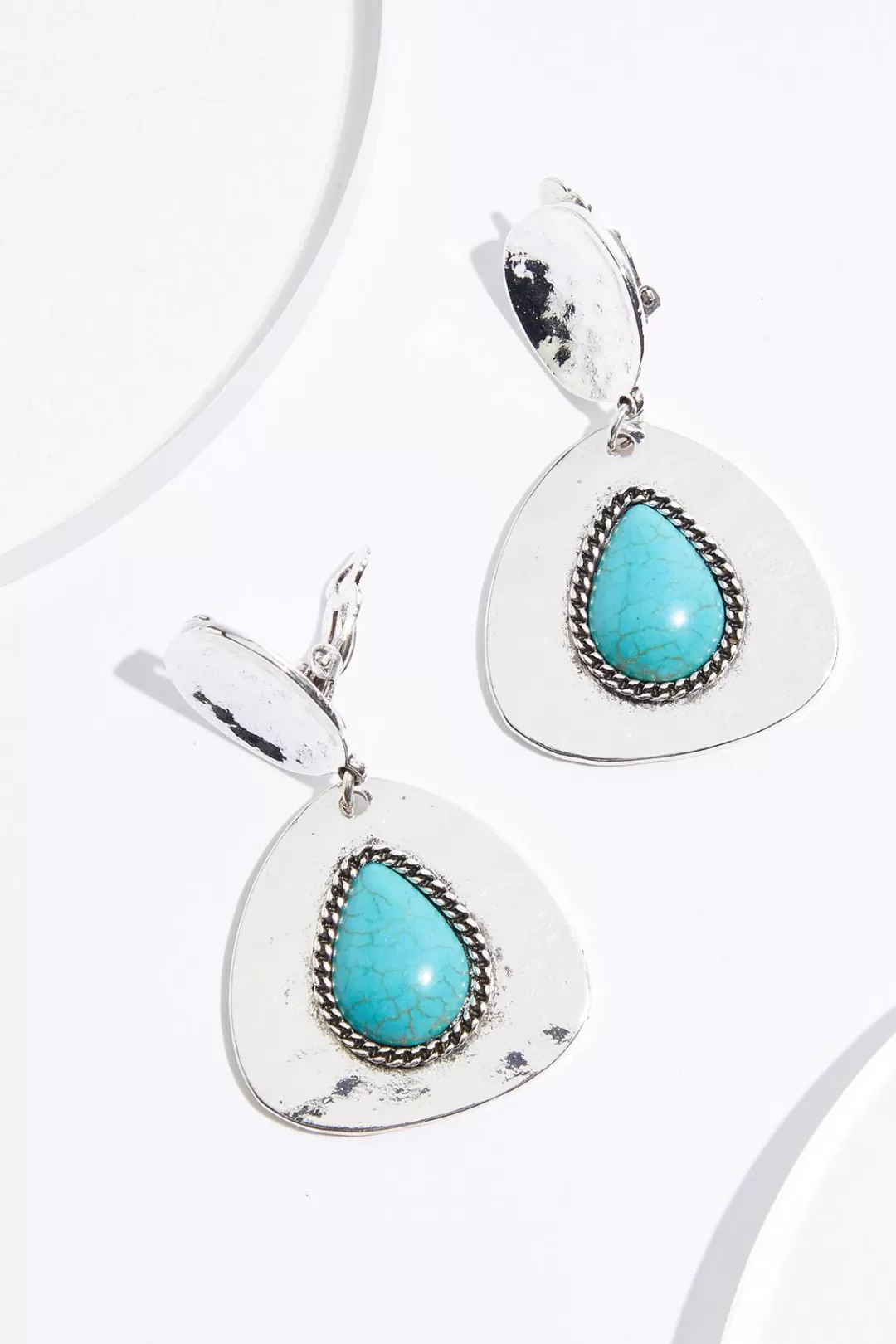 Cato Earrings | Western Dangle Clip- On Earrings