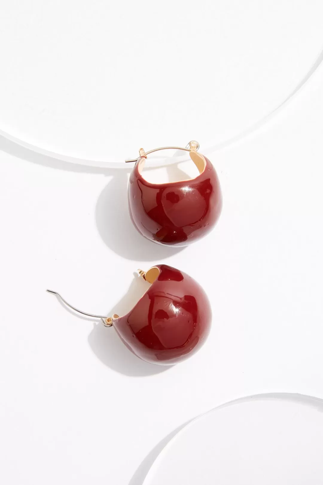 Cato Earrings | Wide Bubble Hoop Earrings