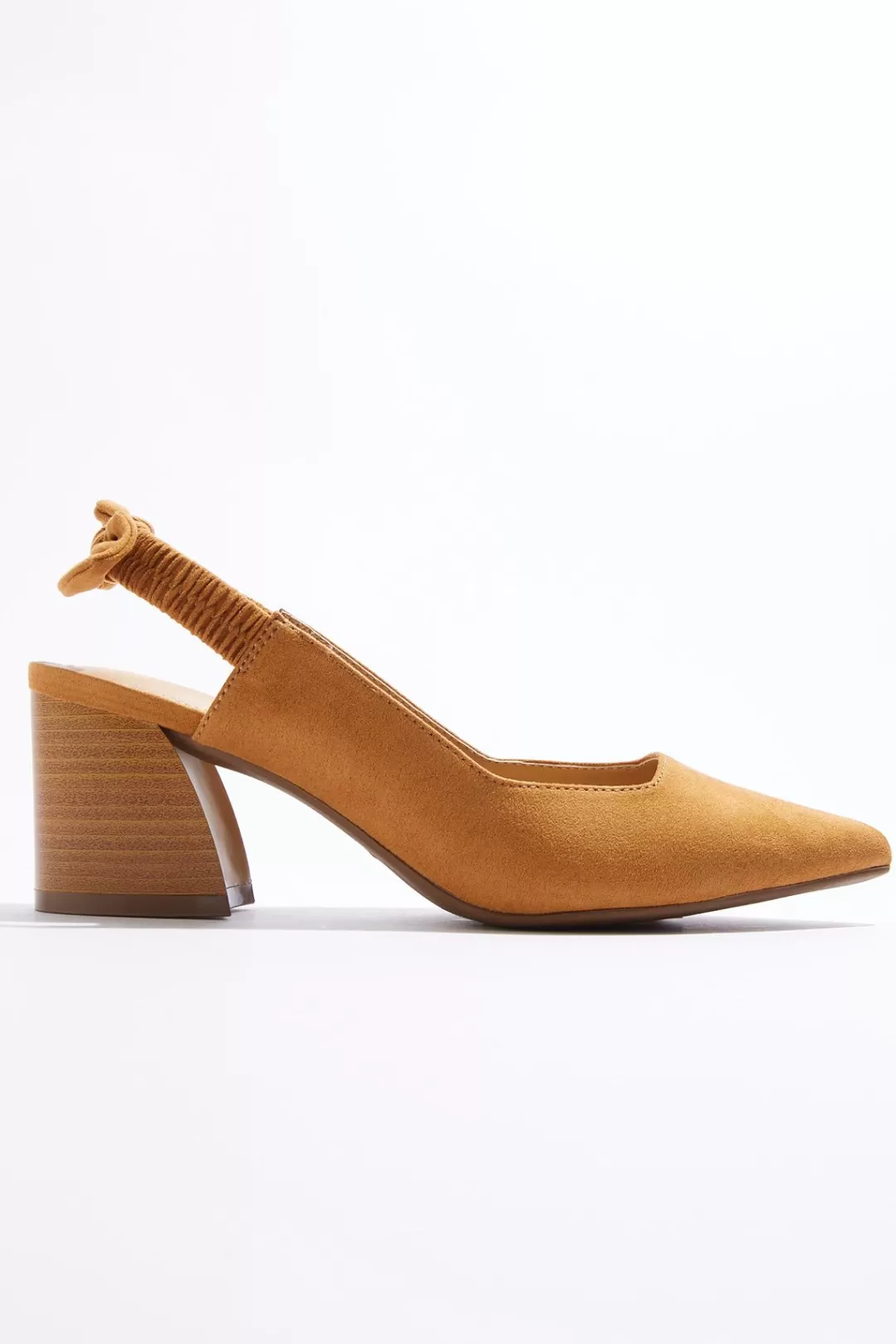 Cato Wide Width | Wide Width Bow Slingback Pumps