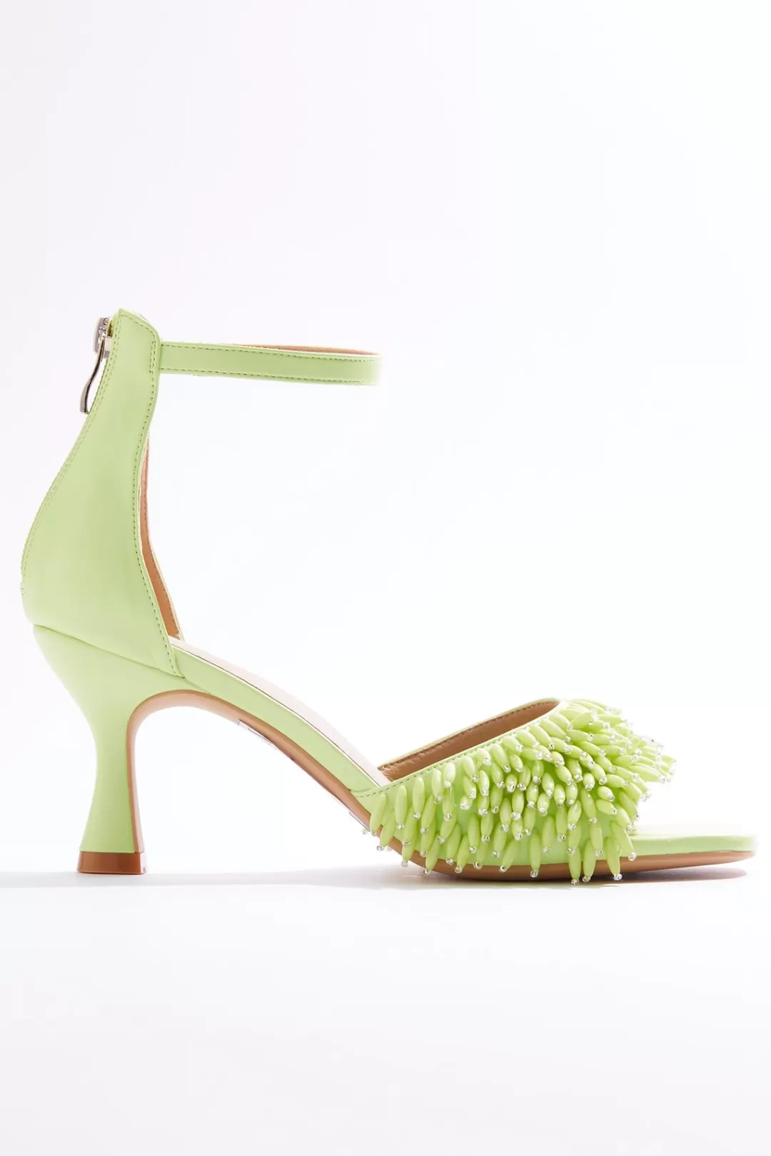 Cato Wide Width | Wide Width Fringe Bead Dressy Heel Sandals