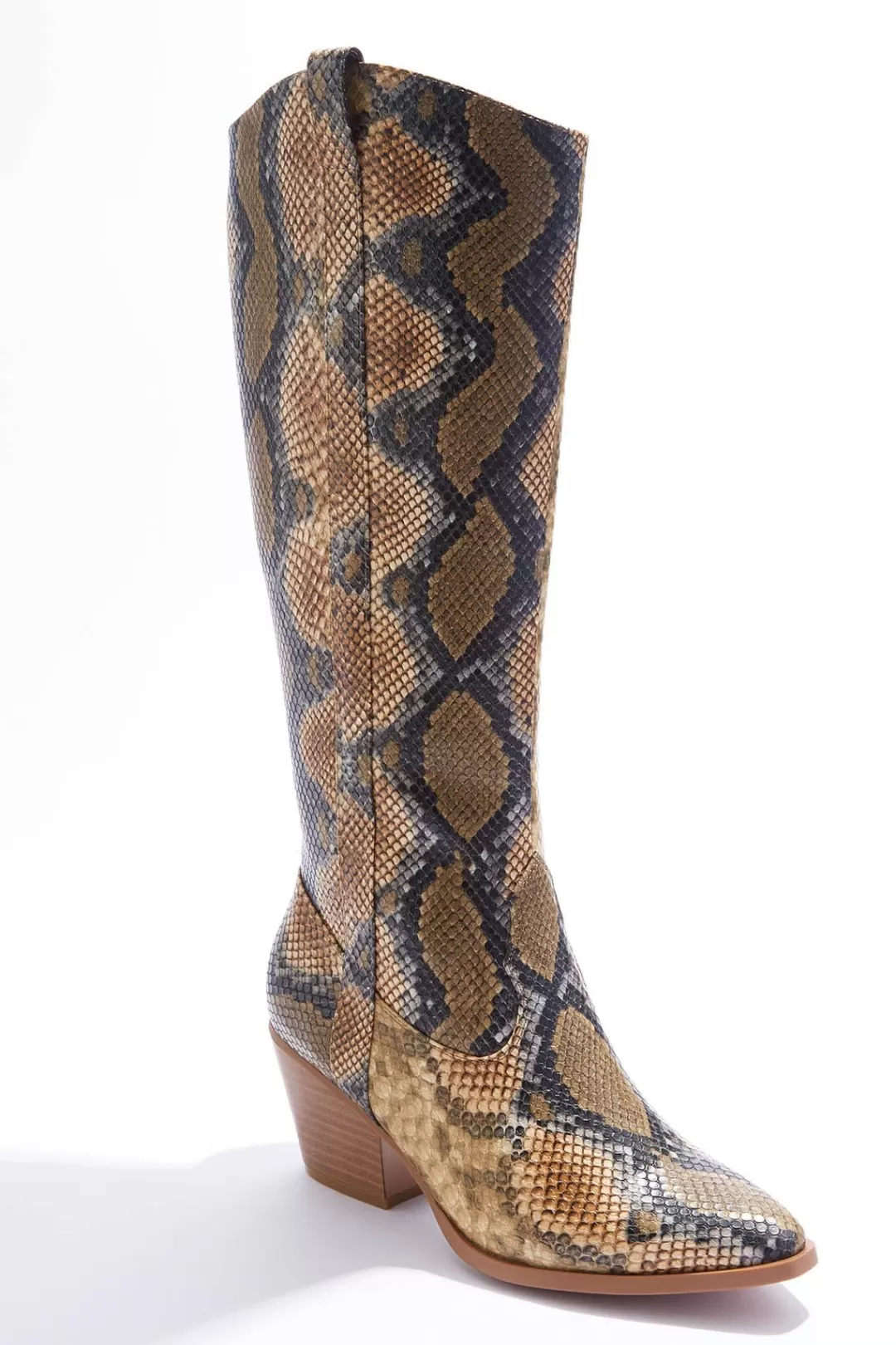 Cato Wide Width | Wide Width Snakeskin Tall Boots