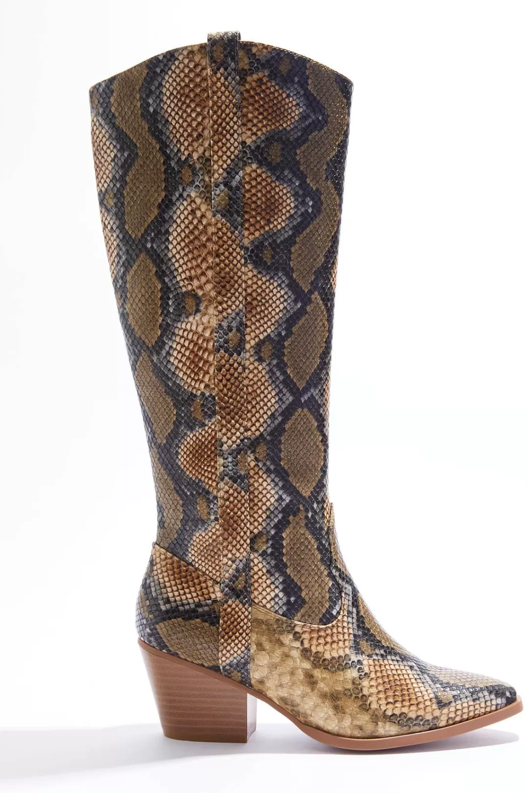 Cato Wide Width | Wide Width Snakeskin Tall Boots