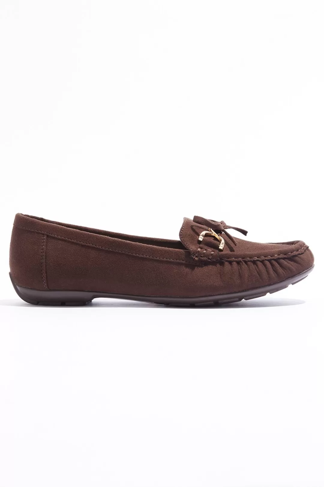 Cato Wide Width | Wide Width Tie Bow Moccasin Flats