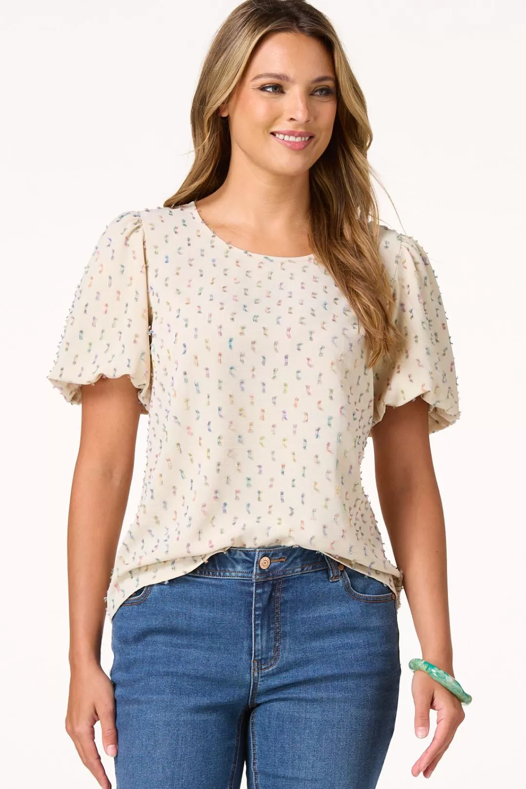 Cato Tops | Wispy Texture Top