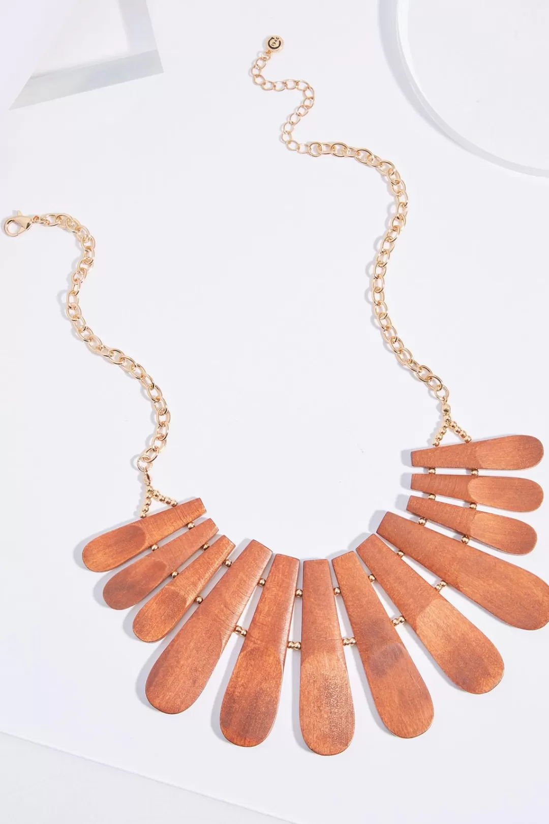 Cato Necklaces | Wood Paddle Necklace