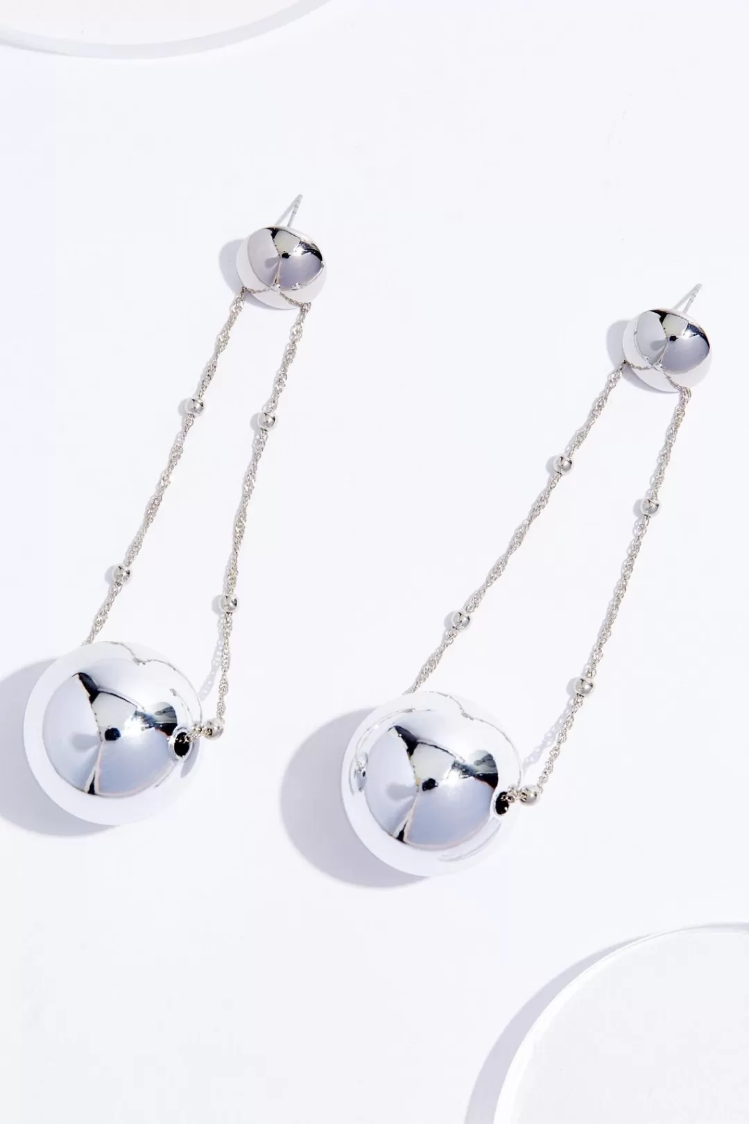 Cato Earrings | Wrecking Ball Chain Earrings